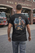 Thin Red Line USA Flag T-Shirt