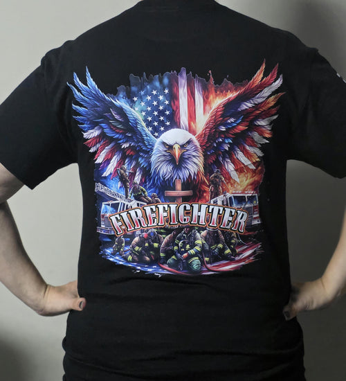 American Eagle Firefighter T-Shirt
