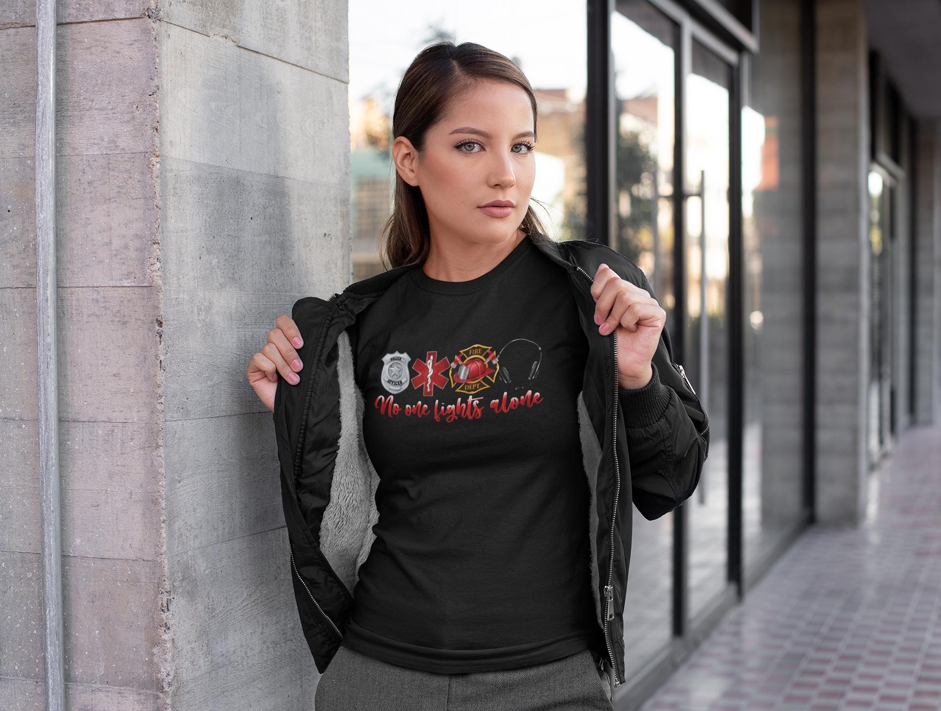 No One Fights Alone T-Shirt