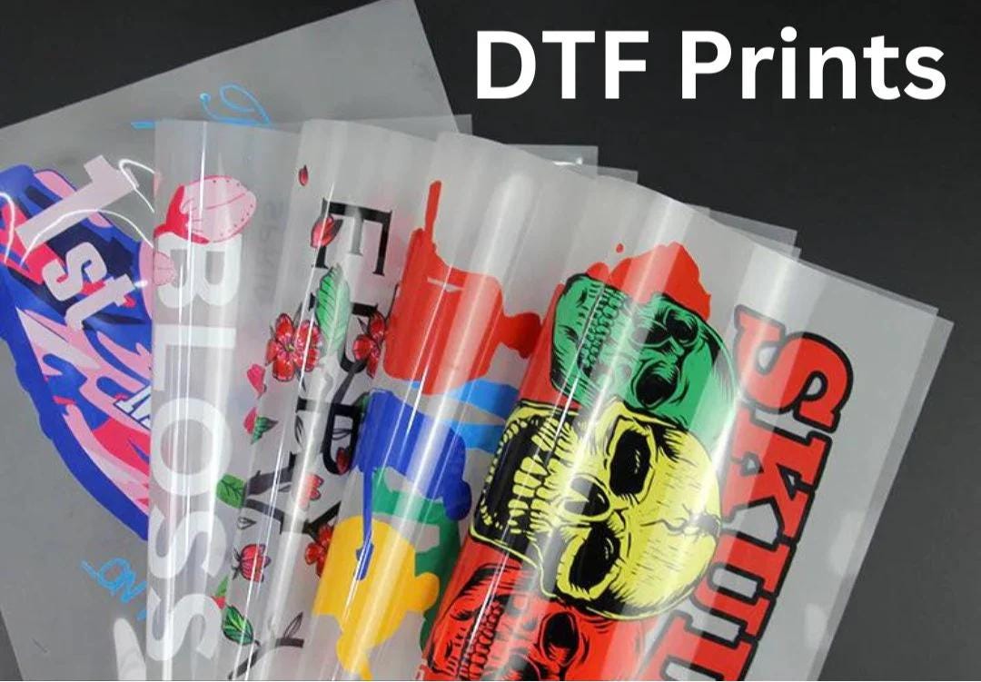 Vibrant DTF Heat Transfers: Ready-to-Press, Durable 13" Prints