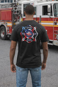 9/11 Firefighter T-Shirt: Never Forget