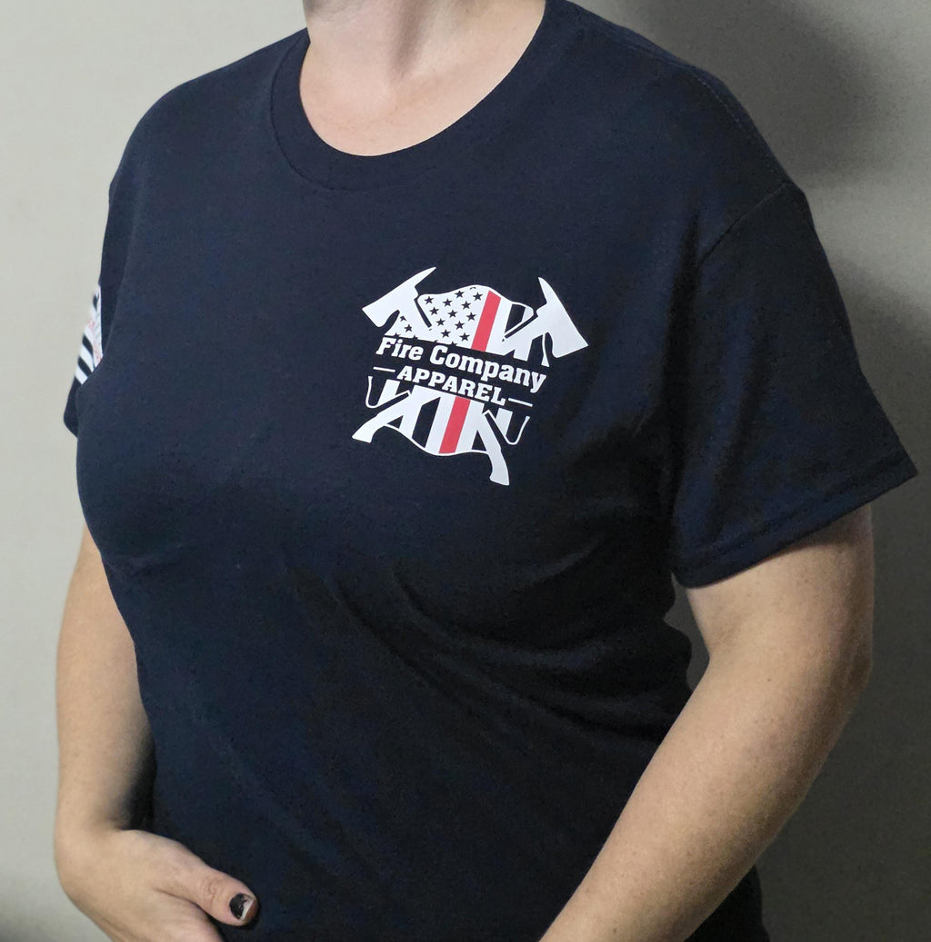 Thin Red Line USA Flag T-Shirt