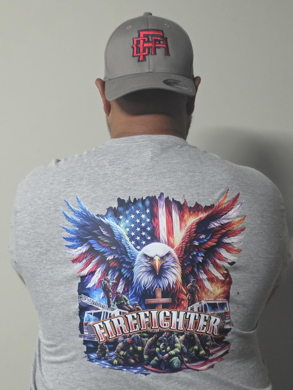 American Eagle Firefighter T-Shirt