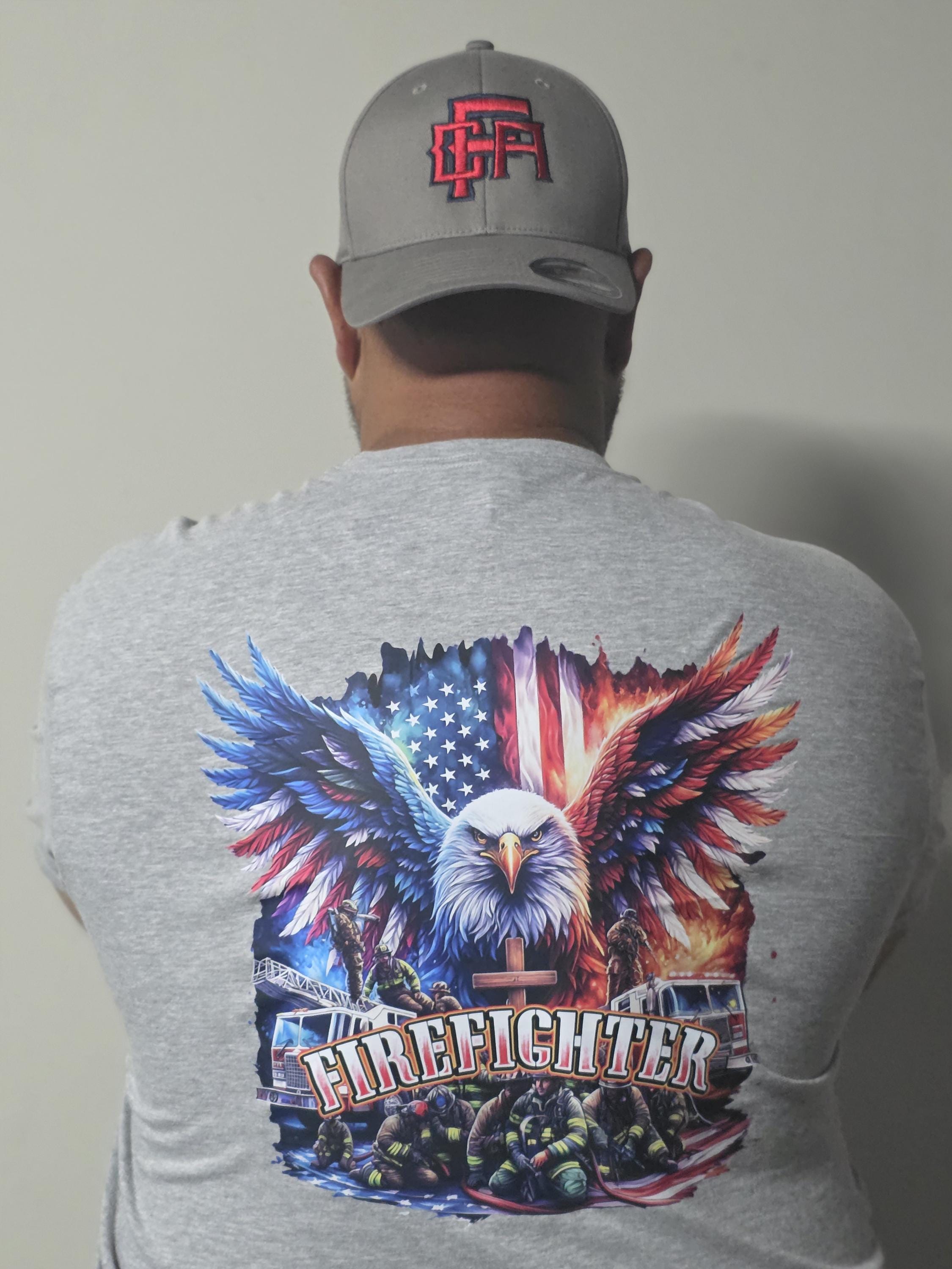 American Eagle Firefighter T-Shirt
