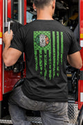 Irish Firefighter T-Shirt, Shamrock Firefighter Shirt, St. Patrick’s Day Firefighter Tee