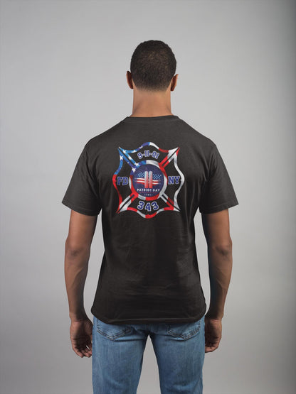 9/11 Firefighter T-Shirt: Never Forget