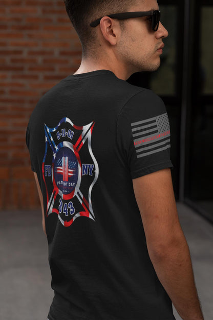 9/11 Firefighter T-Shirt: Never Forget