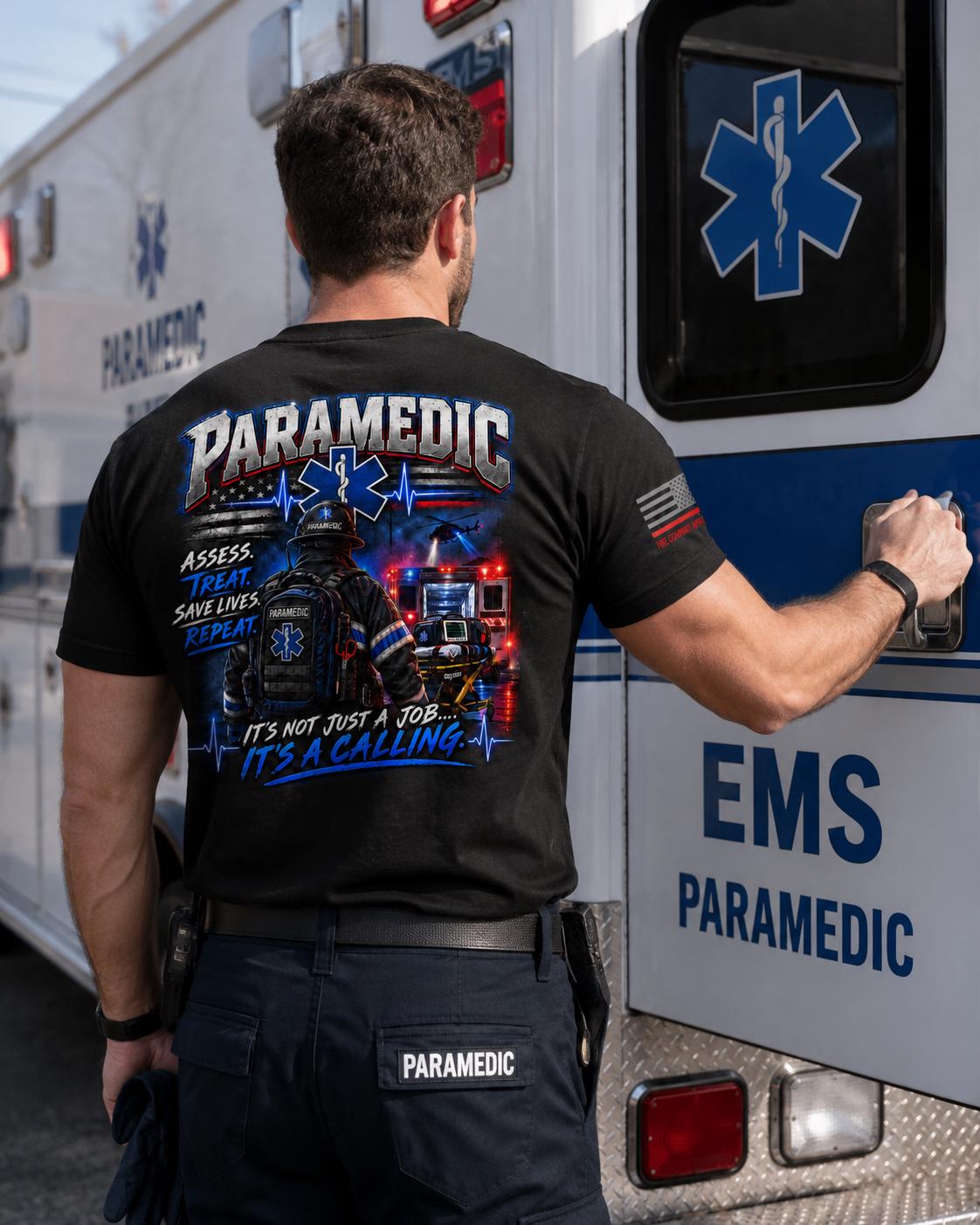 Paramedic T-Shirt – It’s Not Just a Job, It’s a Calling