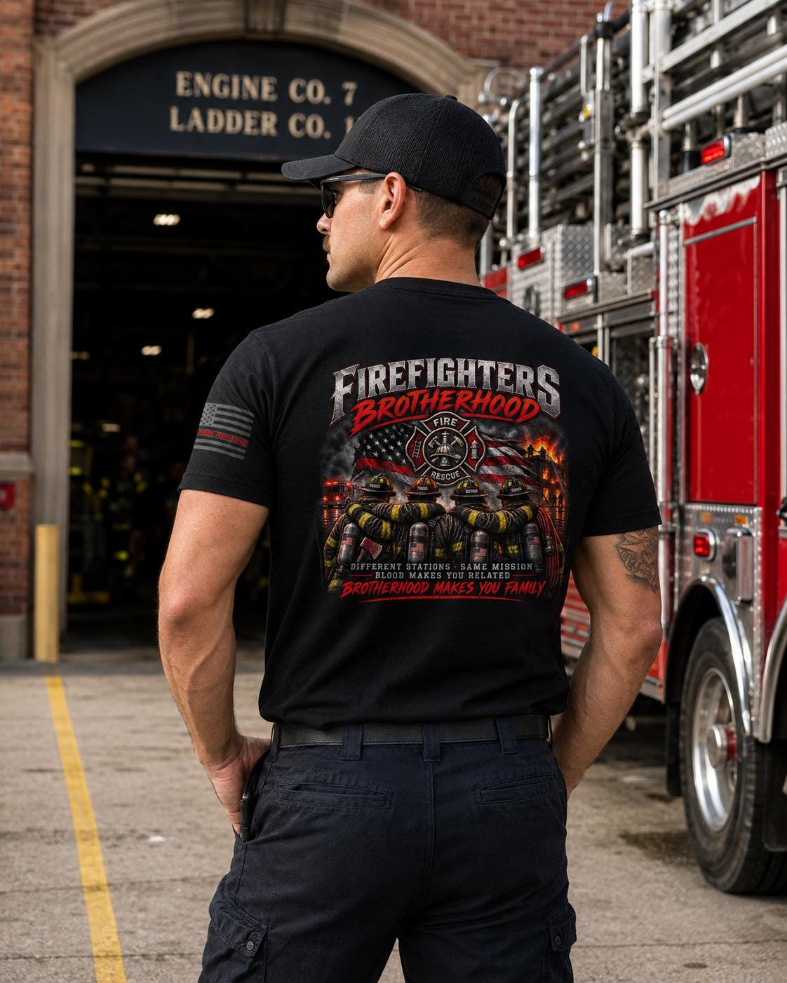 Firefighter Brotherhood T-Shirt