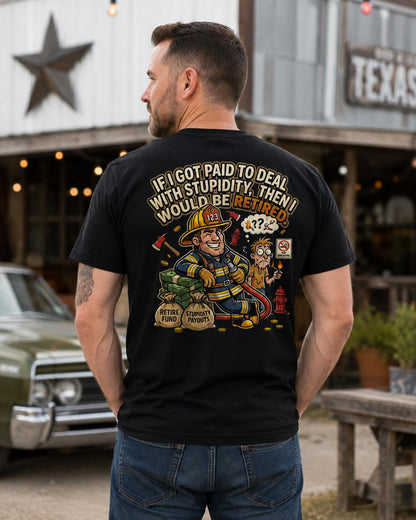 If I Got Paid to Deal With Stupidity Shirt – Work Humor Tee